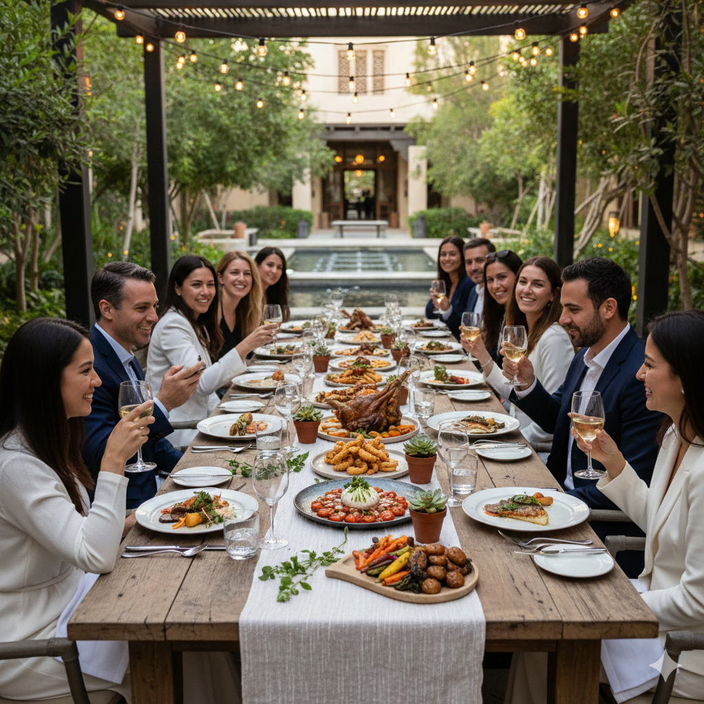 Dinner at the Farm